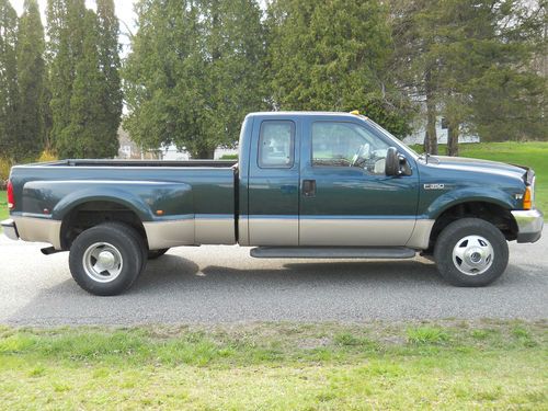 1999 f350 powerstroke diesel dually ext cab  7.3 lariat 1 owner 131k no reserve