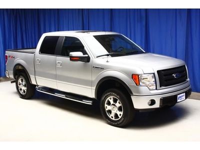 Crew cab fx4 4x4 4wd navigation heated leather sun/moon roof tow package sync