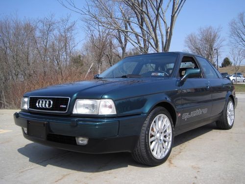 "the joy of driving"- rare 90cs quattro sport- pristine- one owner- loaded- wow