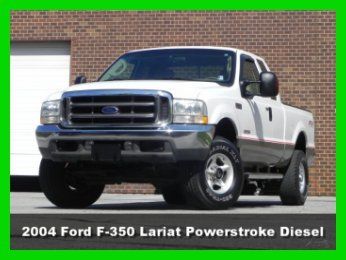 2004 ford f350 lariat extended cab short bed truck 4x4 6.0l powerstroke diesel
