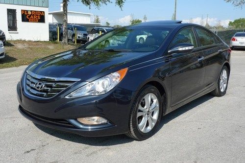 2011 hyundai sonata limited 2.0l turbo leather w/ heated seats sunroof bluetooth