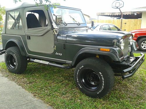 1986 jeep cj7 base sport utility 2-door 4.2l