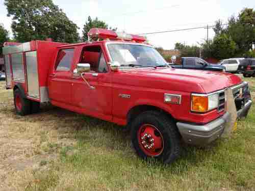 Find used 89' Ford F-350 Crew Cab Rescue Fire Truck ... Find used 89' Ford F-350 Crew Cab Rescue Fire Truck ...
