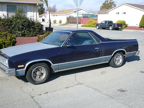 1986 el camino w/ 305 tpi engine and 700r4 trans