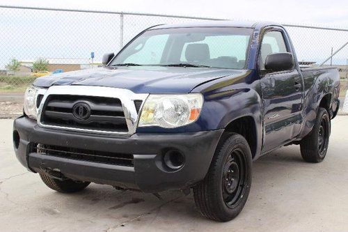 2007 toyota tacoma salvage repairable rebuilder only 79k miles runs!!!