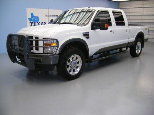 We finance!!!  2010 ford f-250 cabela's 4x4 powerstroke diesel auto roof nav tow