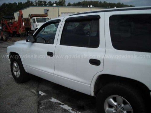 White dodge extra clean dodge durango