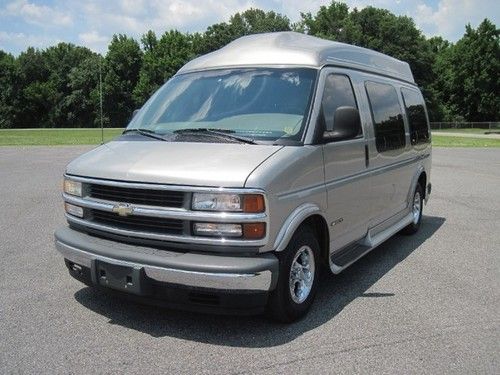 2000 chevy express 1500 conversion high top kustom kreation leather custom