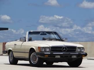 One owner 450sl only 68,193 original documented miles no rust 2 tops r107