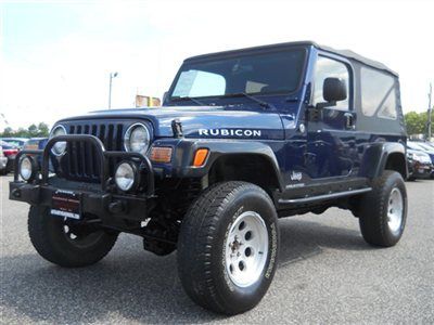 We finance! rubicon unlimited 4x4 4.0l 82k auto a/c locking differential!