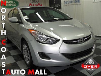 2013(13)elantra gls fact w-ty only 3k silver/gray 1-owner save huge!!!
