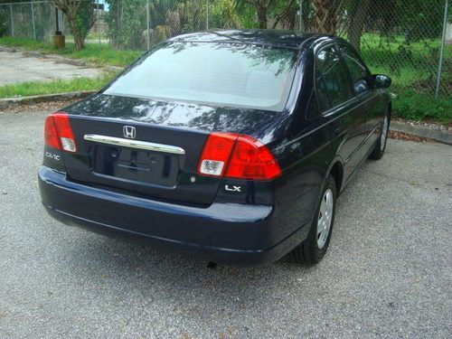 2003 Honda Civic LX Sedan 4-Door 1.7L, image 2
