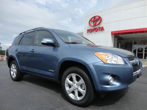 2011 toyota rav4 4wd limited v6 sunroof heated leather certified video awd 4x4
