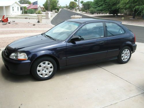 1998 honda civic 3-door hatchback  one-owner