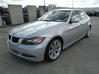 2007 bmw 335i sedan  sport/premium/comfort access  silver/black export ok  low $