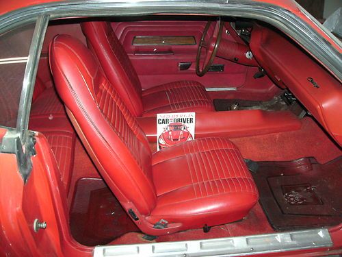 Barn fresh red/red hemi challenger with 25,000 miles! purchased by me in the 70s