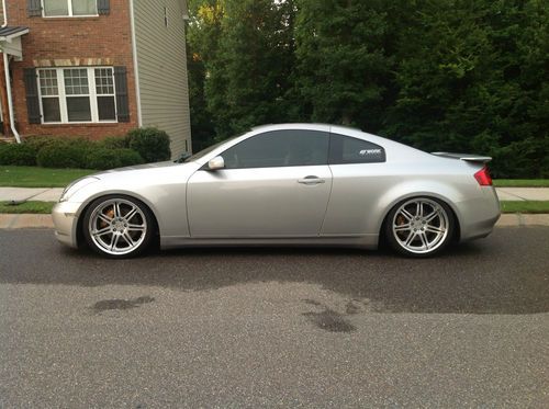2003 infiniti g35 coupe- modified- work wheels- coilovers- much more