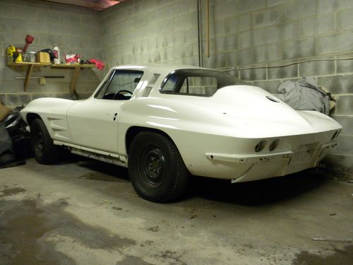 1964 corvette coupe, 4 speed, 327/300hp, needs restoration