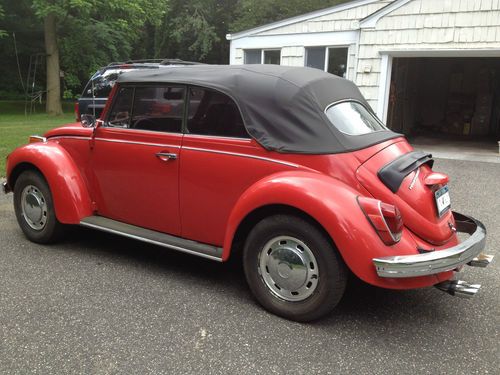 1971 vw super beetle karmann convertible