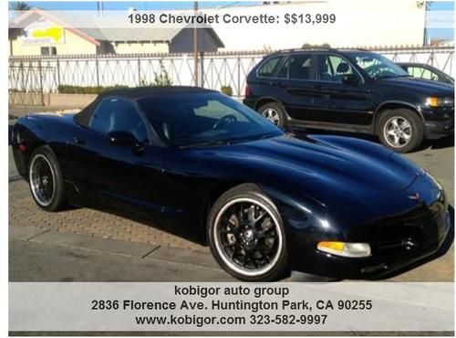 1998 Chevrolet Corvette Convertible Top 98k miles 8-Cylinder, US $13,990.00, image 5