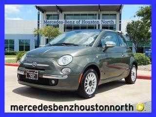 Fiat 500c lounge convertible, auto, leather, sat, bluetooth, clean 1 owner!!!!!