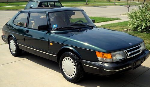 1993 saab 900s show-museum qty 1 owner all records from day 1 $6,500 recent work