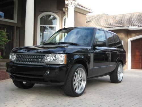 2008 land rover range rover loaded clean car fax