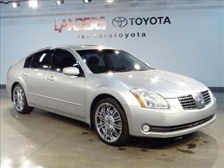 2006 nissan maxima 3.5 se cloth interior skyview roof low reserve