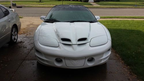 2000 trans am ws6, slp 400hp pkg, white, ebony interior, auto, t-tops