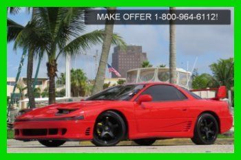 1992 mitsubishi 3000gt sl no reserve! leather! loaded! original miles! must see