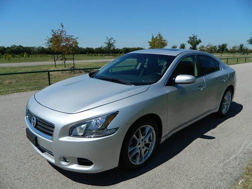 2012 nissan maxima 3.5 sv navi leather sunroof only 4k miles -- free shipping