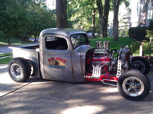 Vintage 1937 chevy pick-up radical custom ratrod street legal all steel......