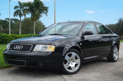 2001 audi a6 4.2 quattro 58k miles! one owner! clean carfax!