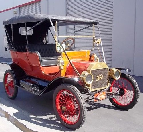 Barn find original 1911 ford model t touring california rust free car