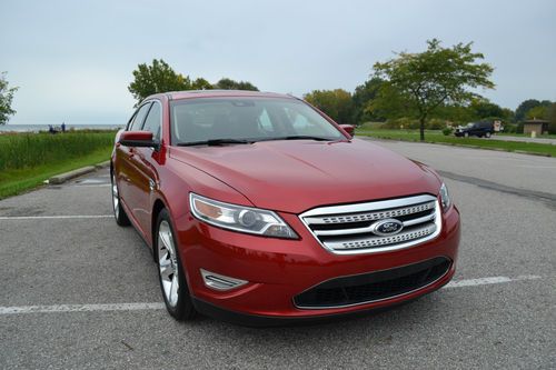 2011 ford taurus sho 3.5l awd/navi/camera/sensors/adapt cruise/rebuilt 21k