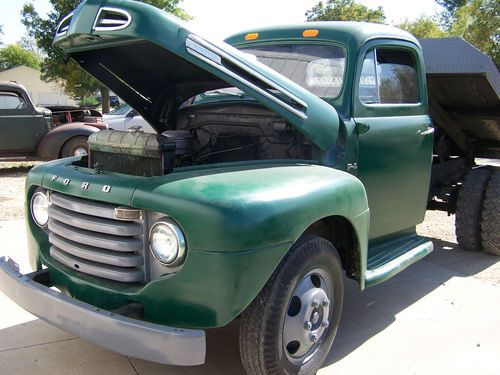 1949 ford f4 truck w/ dump bed and dual rear wheels