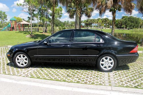 2003 mercedes-benz s500 s-class 4matic sedan 5.0l twin v8 navigation cd radar