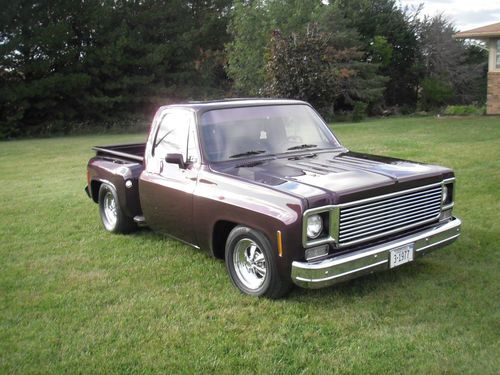 1977 chevy c10 step side truck - beautiful