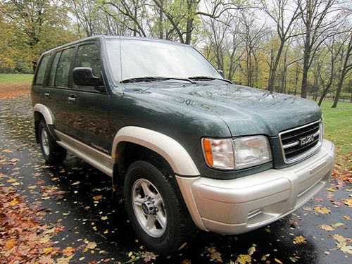 No reserve 1999 isuzu trooper sport utility 4-door 3.5l auto 4wd beautiful