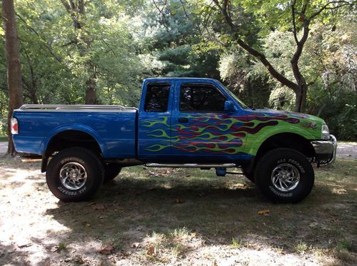 Ford: 2000 ford ranger x-cab custom show truck