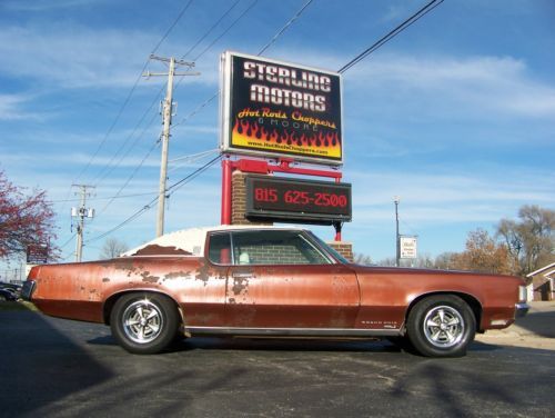 1969 pontiac grand prix j barn find 45,143 miles 400ci v8 turbo 400 ac car cheap