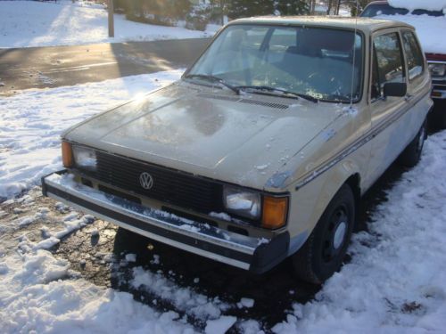 1982 volkswagon rabbit diesel