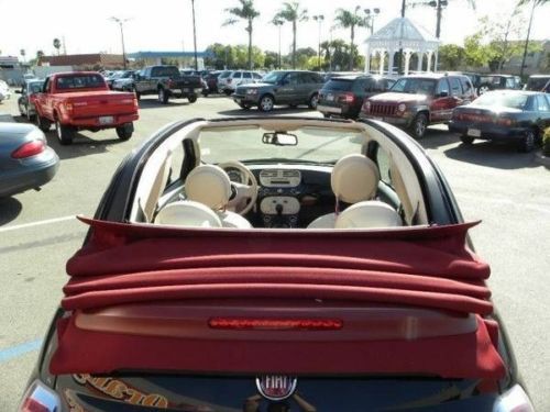 Fiat 500 lounge 'edition convertible