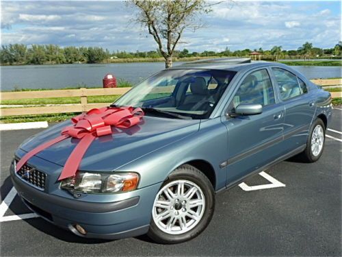 04 volvo s60! 1-owner! warranty! 79k miles! heated seats! sunroof fog lamps