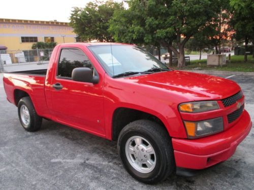2007 chevrolet colorado . clean fl title. 5speed. 95k miles. red