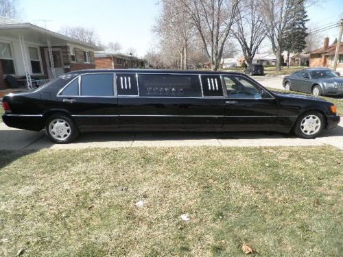 1992 mercedes-benz limo limousine