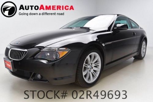 2006 bmw 650ci 48k low miles 1 one owner nav roof leather autoamerica