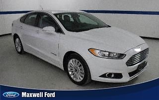 13 fusion hybrid, heated leather, alloys, cruise, pwr equip, clean 1 owner!