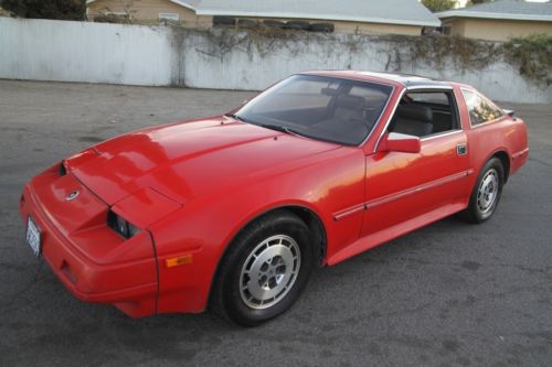 1986 nissan 300zx 2+2 coupe manual 6 cylinder no reserve
