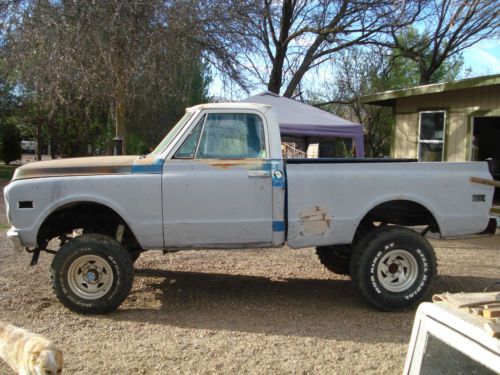 1972 chevy cheyenne super short bed 4x4 truck